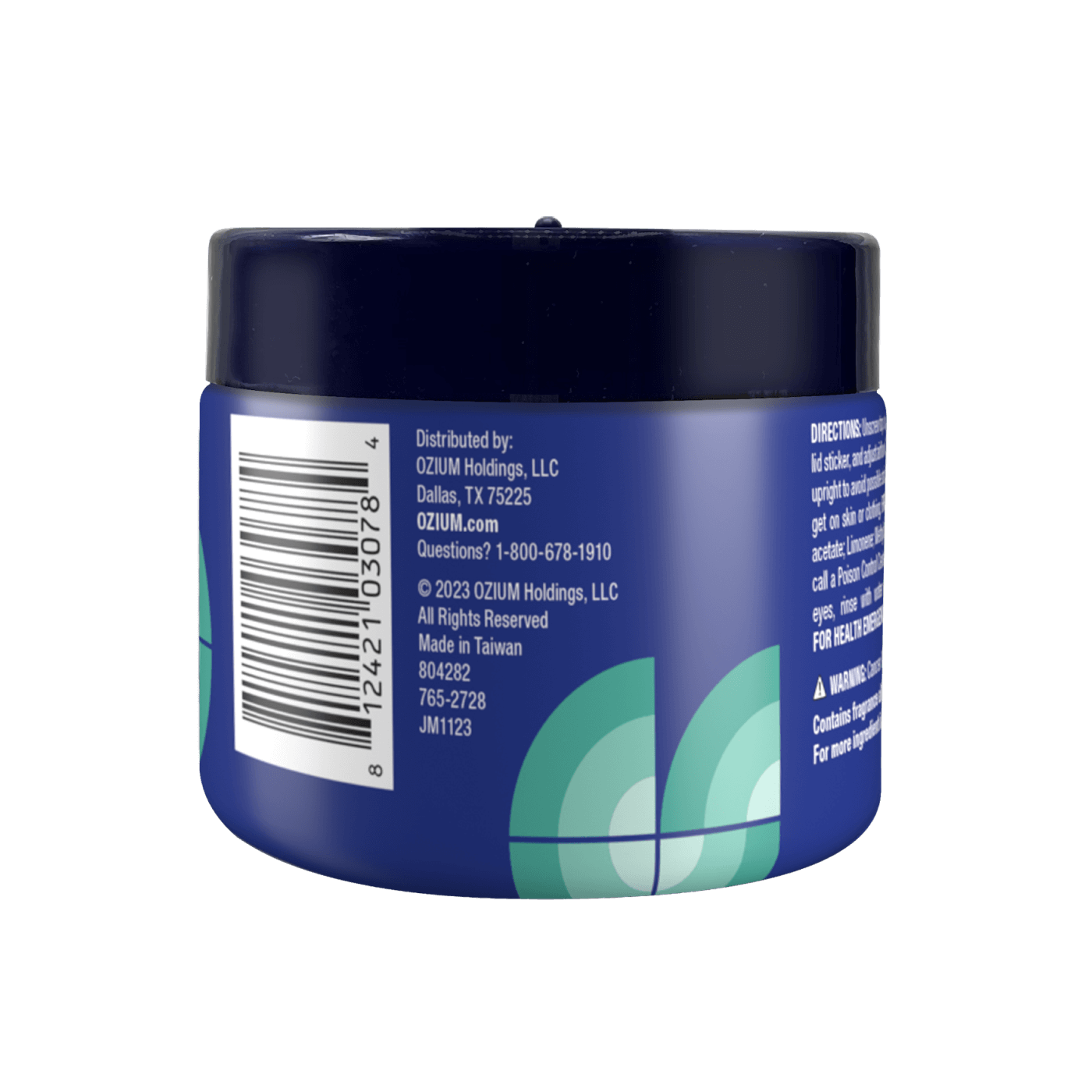 Odor Eliminating Gel side of package