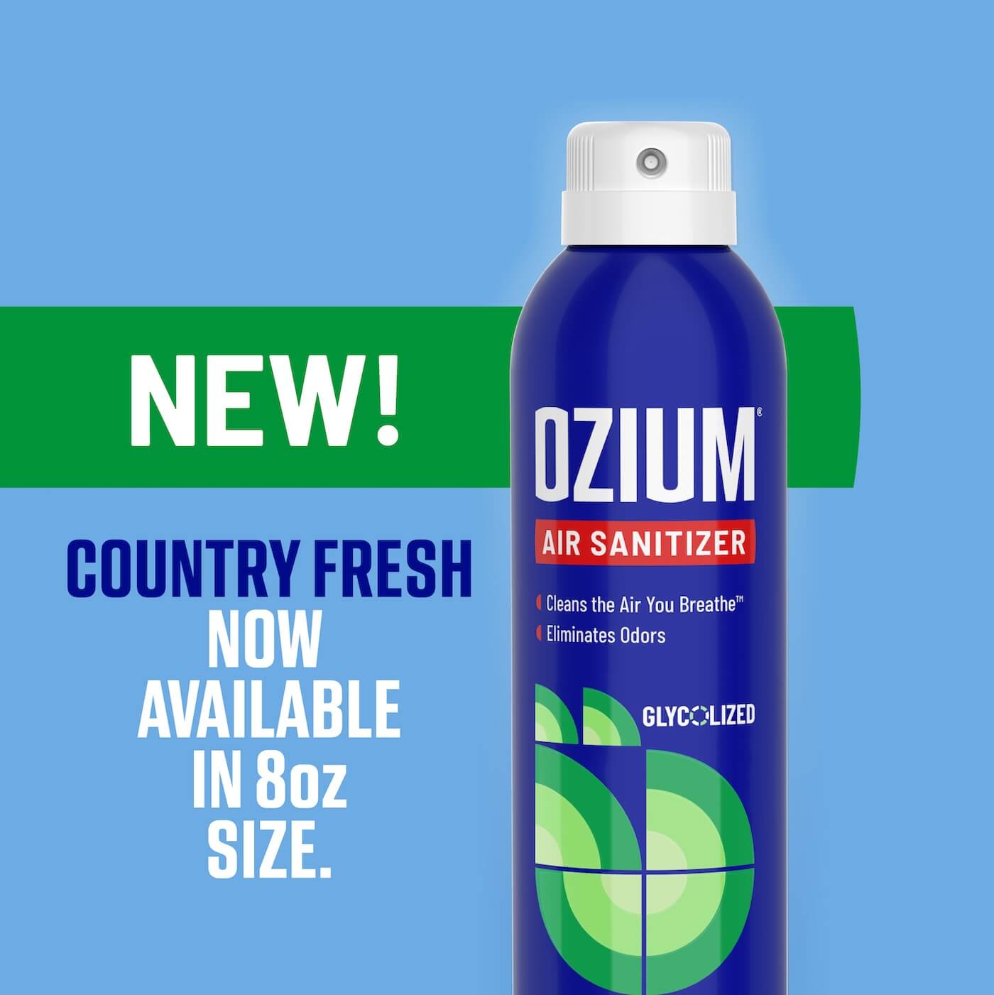 New! Country fresh now available in 8OZ size
