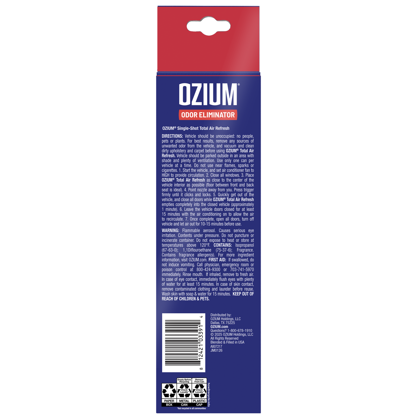 Single Shot Total Air Refresh 2oz