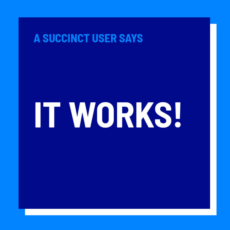 A succinct user says "It Works!"
