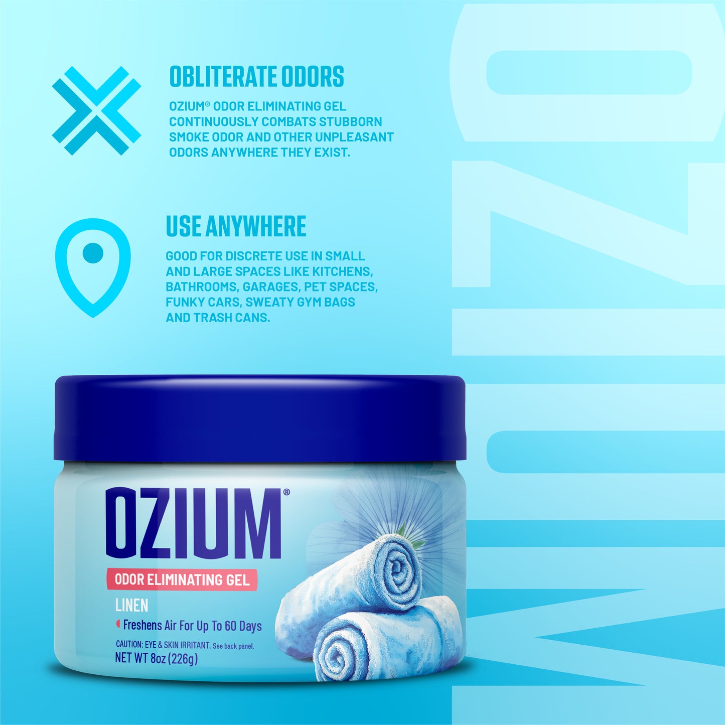 Odor Eliminating Gel 8oz