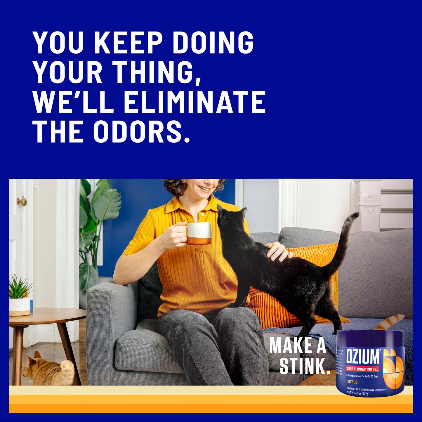 Odor Eliminating Gel 4.5oz
