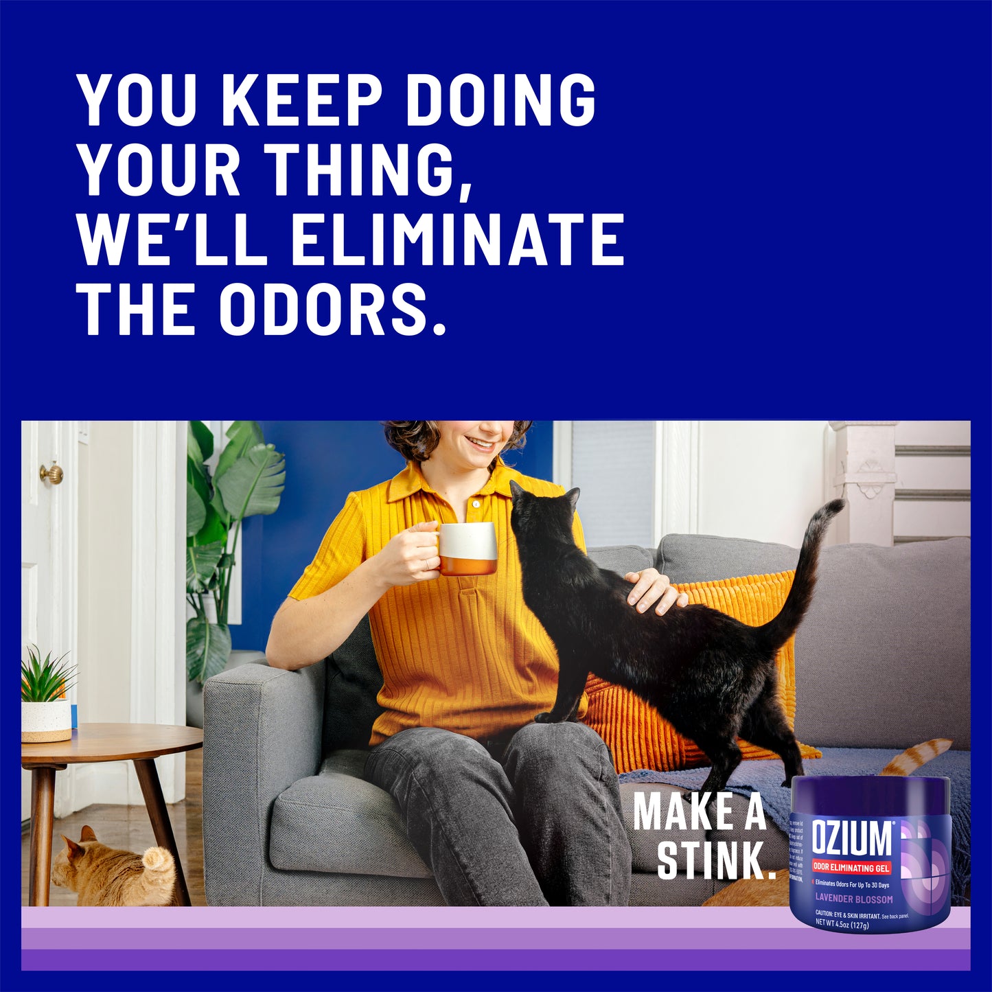 Odor Eliminating Gel 4.5oz
