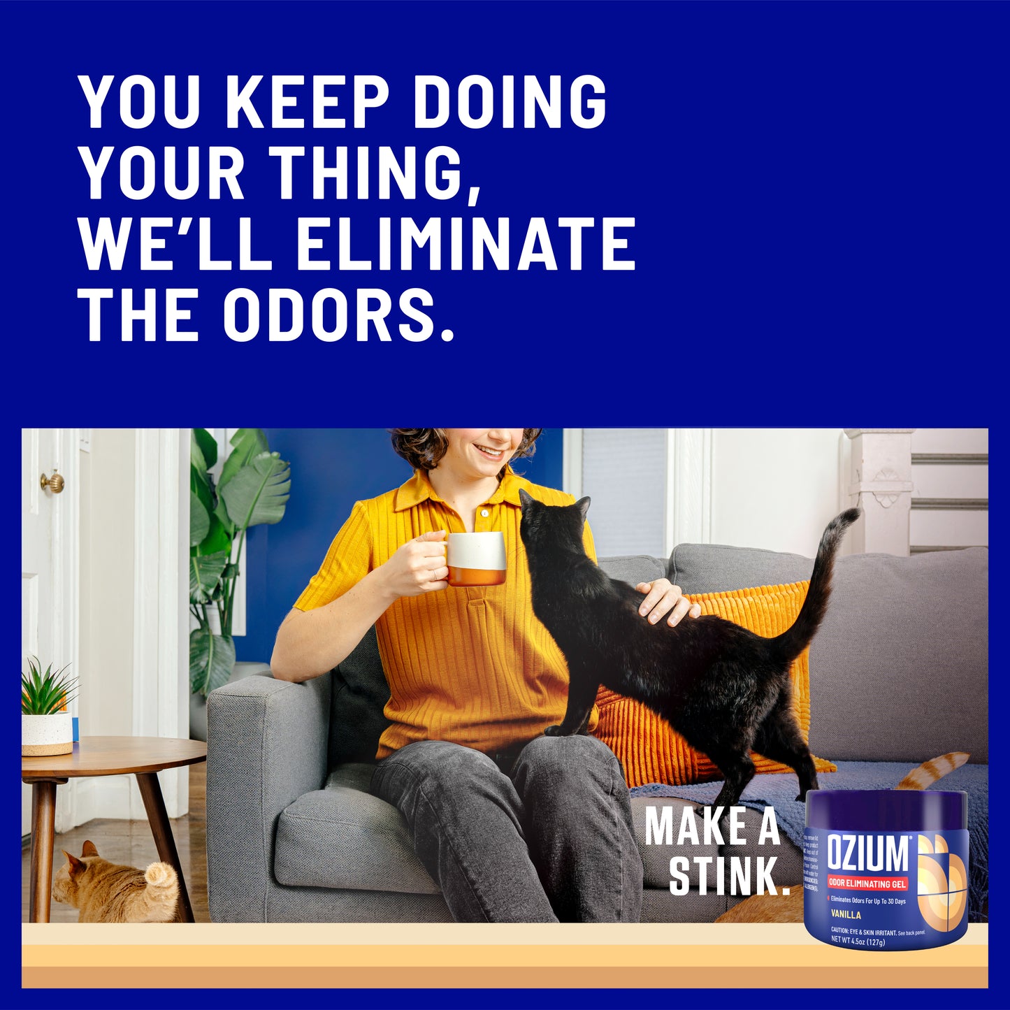 Odor Eliminating Gel 4.5oz
