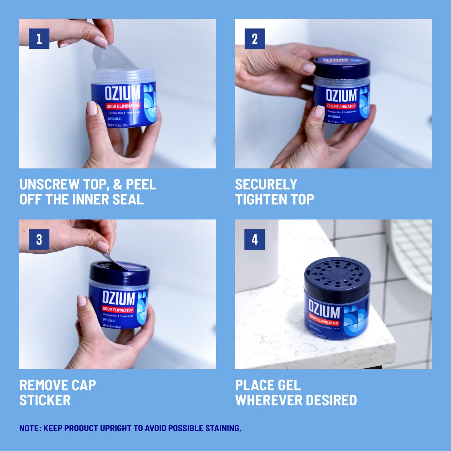 Odor Eliminating Gel 8oz